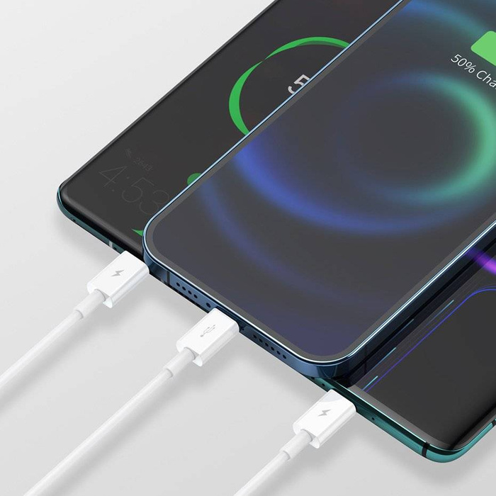 Baseus Superior Câble USB - Lightning / USB Typ C / micro USB 1,5 m 3,5 A  Bleu (CAMLTYS-03)