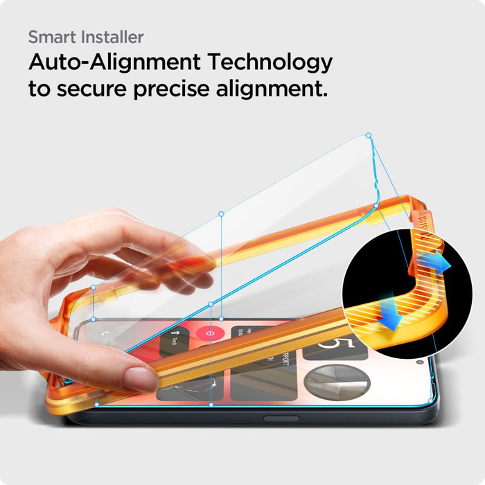 Tempered Glass Spigen ALM GLAS.TR 2-PACK NOTHING PHONE 2A CLEAR