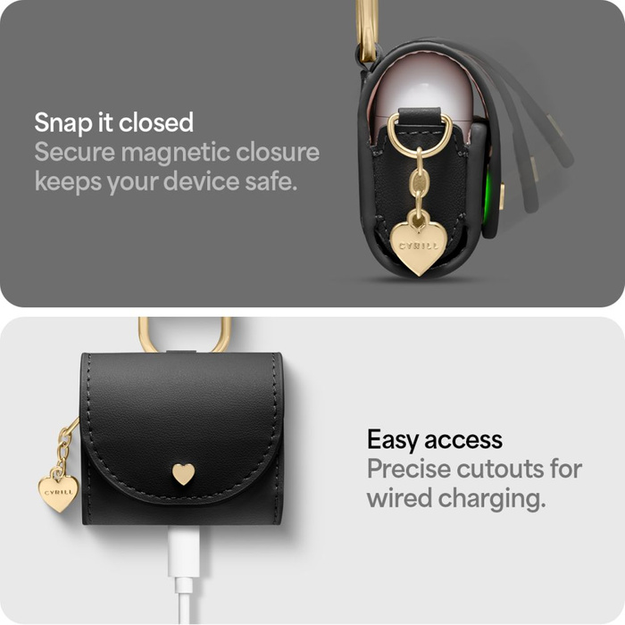 Coque Spigen Apple CYRILL MINI BAG AIRPODS 4 NOIR