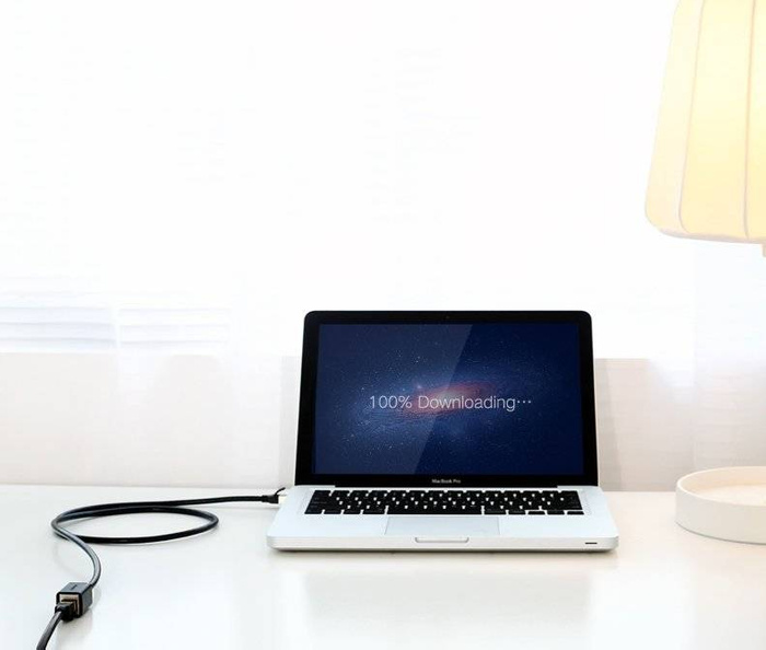 Ugreen Extension Cable Ethernet RJ45 Cat 6 FTP 1000Mbps 0.5m Black (NW112 11278)