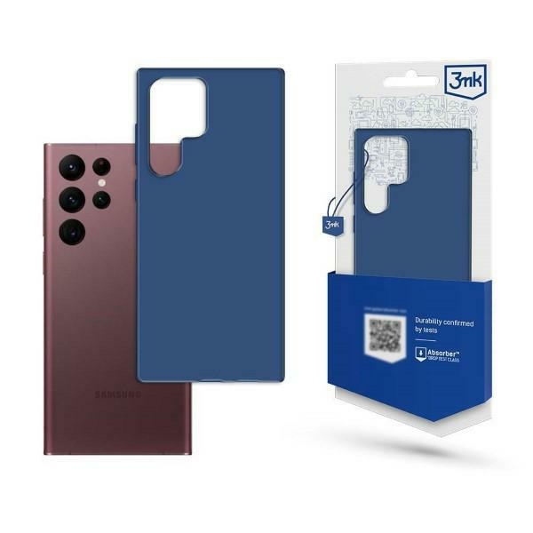 Funda 3mk Matt Case Sam S23 Ultra baya/arándano