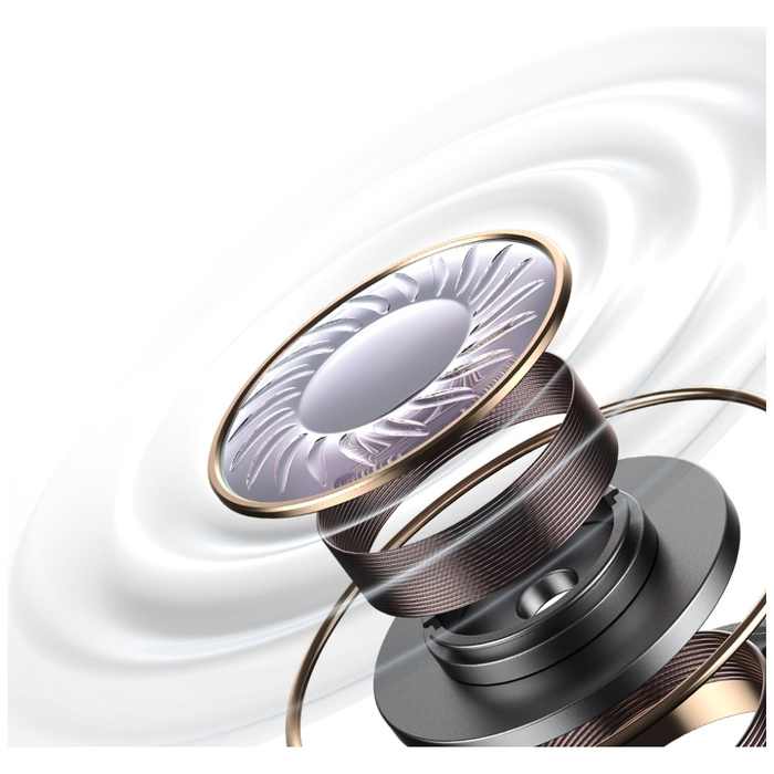 USAMS Słuchawki Bluetooth 5.3 IF27 bezprzewodowe douszne biały/white