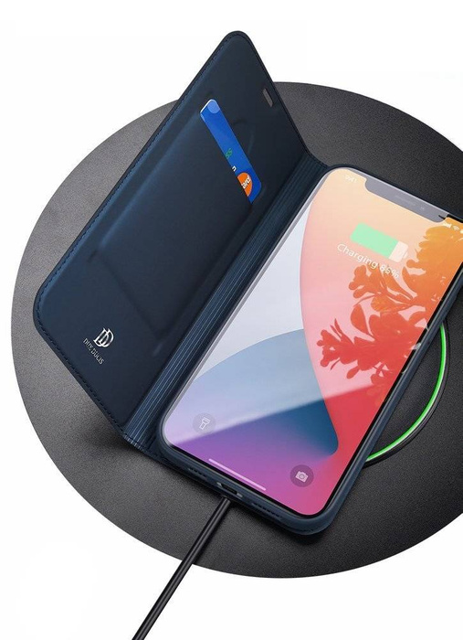 Custodia Flip Dux Ducis Skin Pro per iPhone 12 Pro / iPhone 12 nera