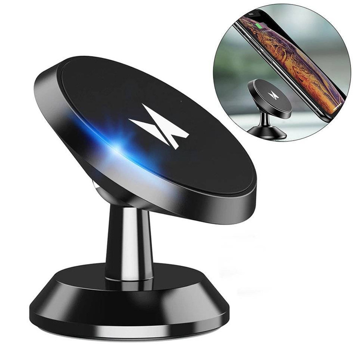 Wozinsky Magnetic Car Dashboard 360 Auto-adhésif Noir (WMH-05)