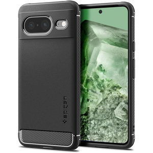 Puzdro Spigen Rugged Armor Google Pixel 8 MATTE Black Case