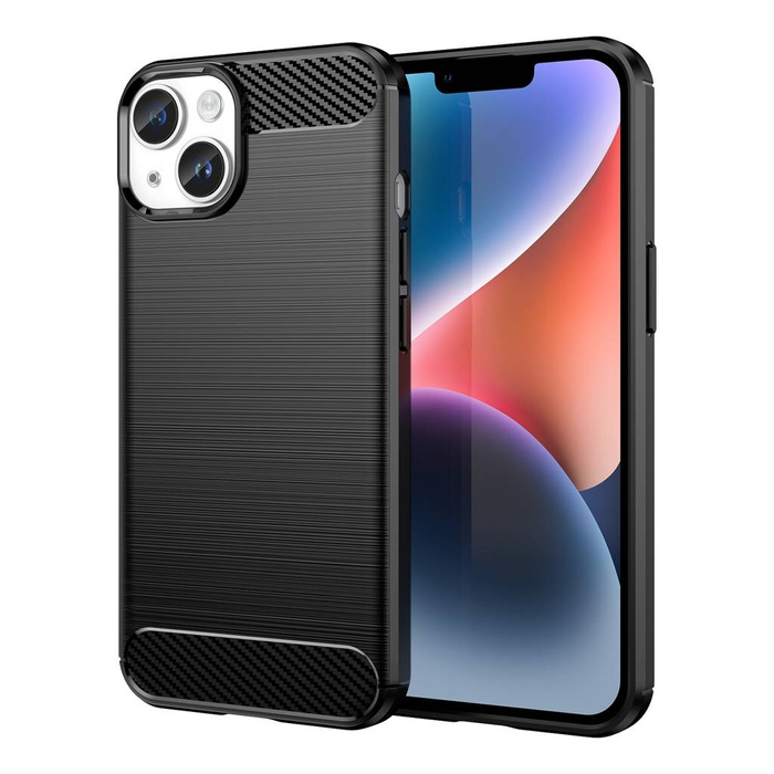 CARBON CASE IPHONE 14 MAX BLACK
