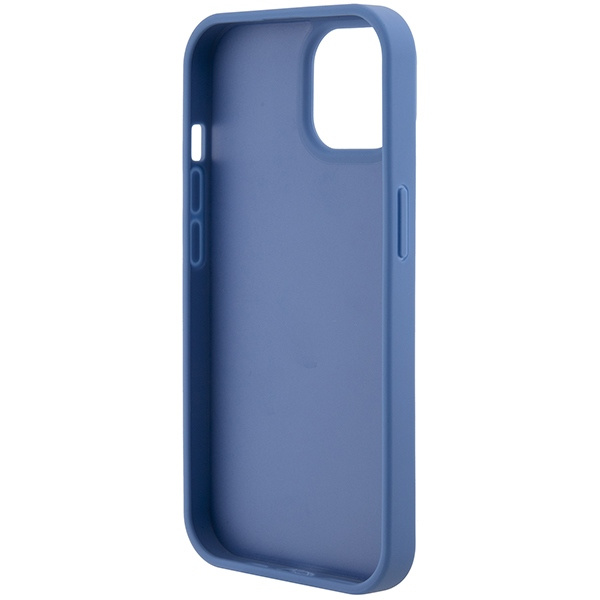 Funda Guess GUHCP15SP4TDSCPB iPhone 15 6.1" azul/azul durocase Crossbody 4G Metal Logo Case