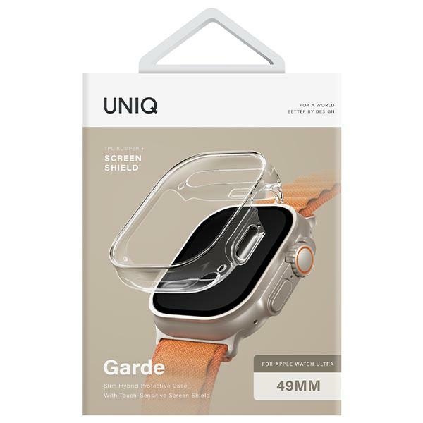 UNIQ case Garde Apple Watch Ultra 49 mm. clear/dove clear