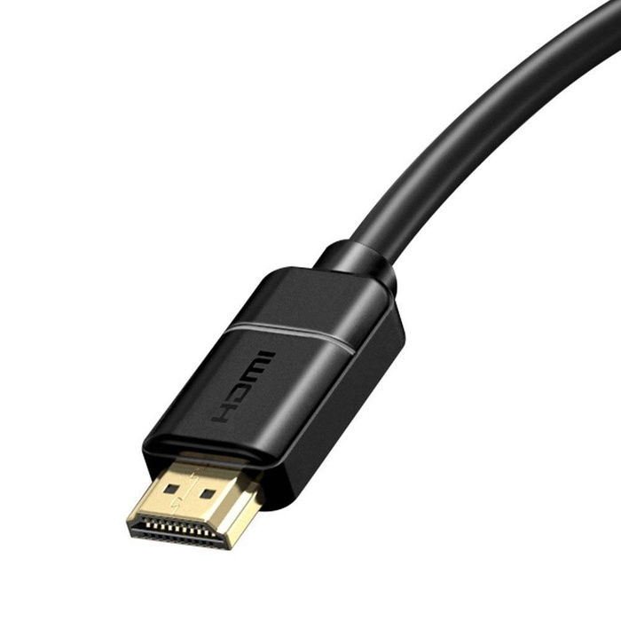 Câble Baseus Câble HDMI 2.0 4K 30 Hz 3D HDR 18 Gbps 8 m noir (CAKGQ-E01)