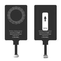 [B WARE] Choetech Wireless Charging Adapter für Qi USB Typ C Induktionseinsatz schwarz (WP-TYPEC)