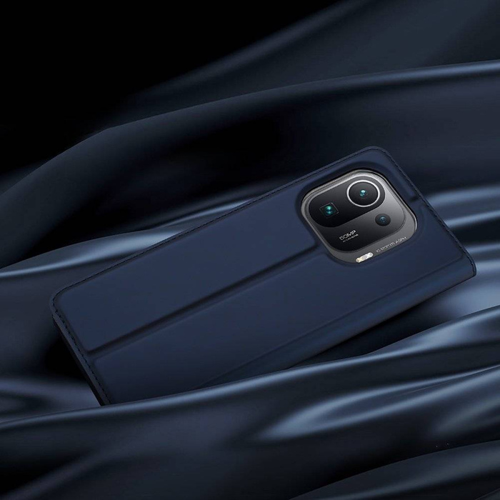 Dux Ducis Skin Pro Holster Cover Flip Cover per Xiaomi Mi 11 Pro blu