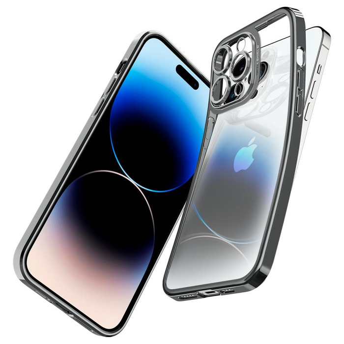 Obal Spigen OPTIK CRYSTAL IPhone 14 PRO CHROMOVĚ ŠEDÁ