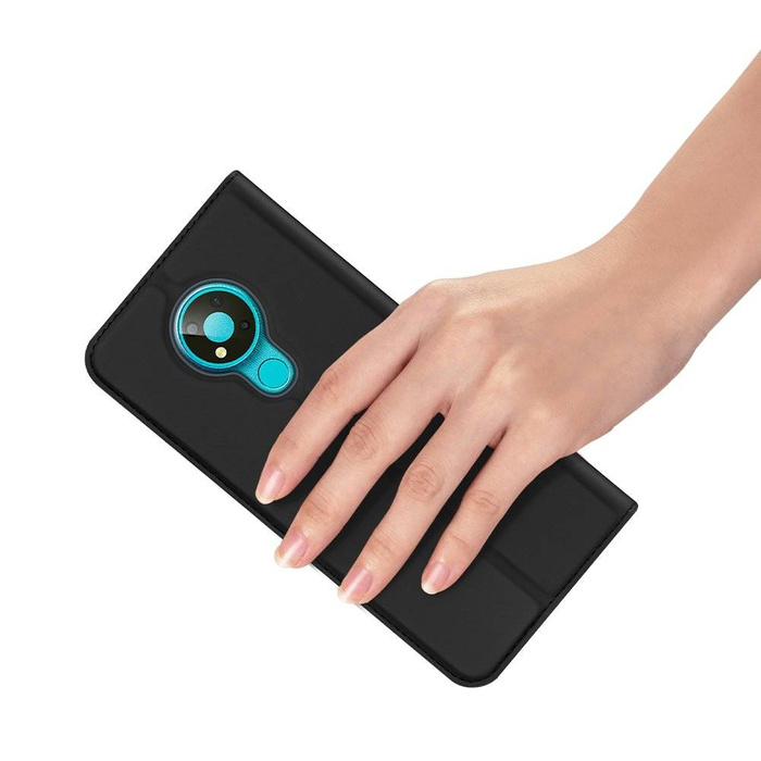 DUX DUCIS Skin Pro puzdro s flipovým krytom Nokia 3.4 čierne