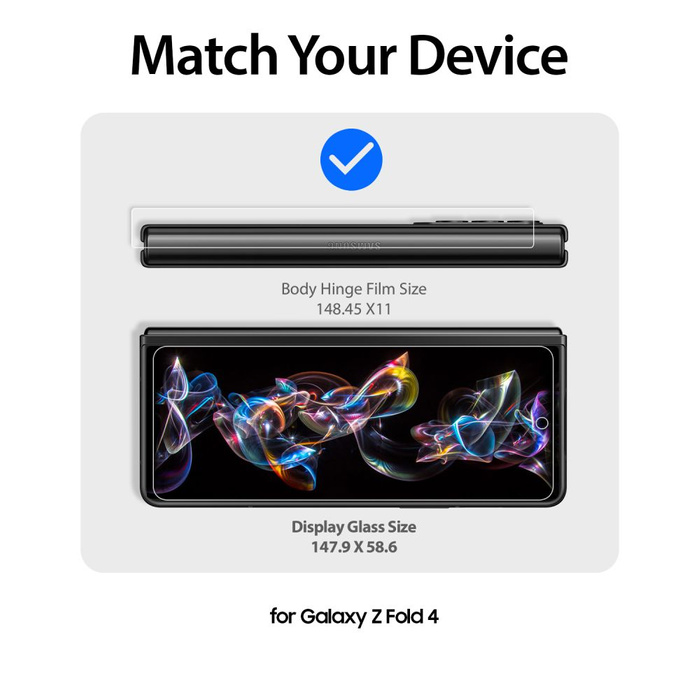 Verre trempé VERRE DÔME WHITESTONE 2-PACK GALAXY Z FOLD 4