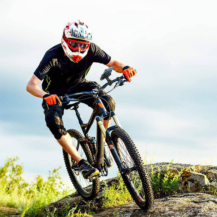 Wozinsky metal Phone Holder for Bike, Scooter Black (WBHBK3)