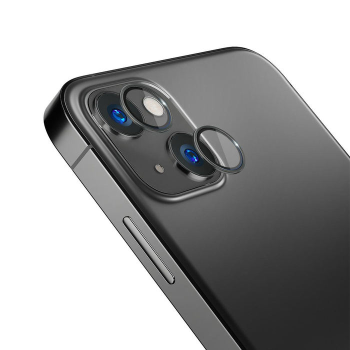 3mk Lens Protection Pro iPhone 14 Max 6.7" graphite/graphite Protection for camera lens with mounting frame 1pc.