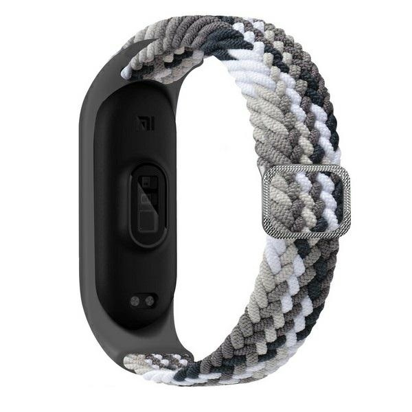 Beline pasek Mi Band 9/8 Nylonczarno-biały/black-white