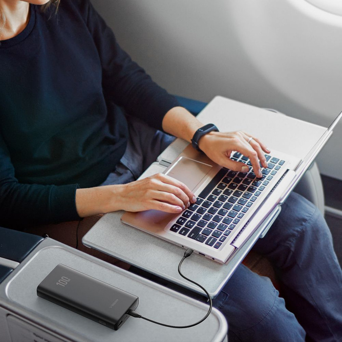 Powerbank Veger T100 (W2032C-100) PD QC3.0 5A 100W 20000 mAh czarny