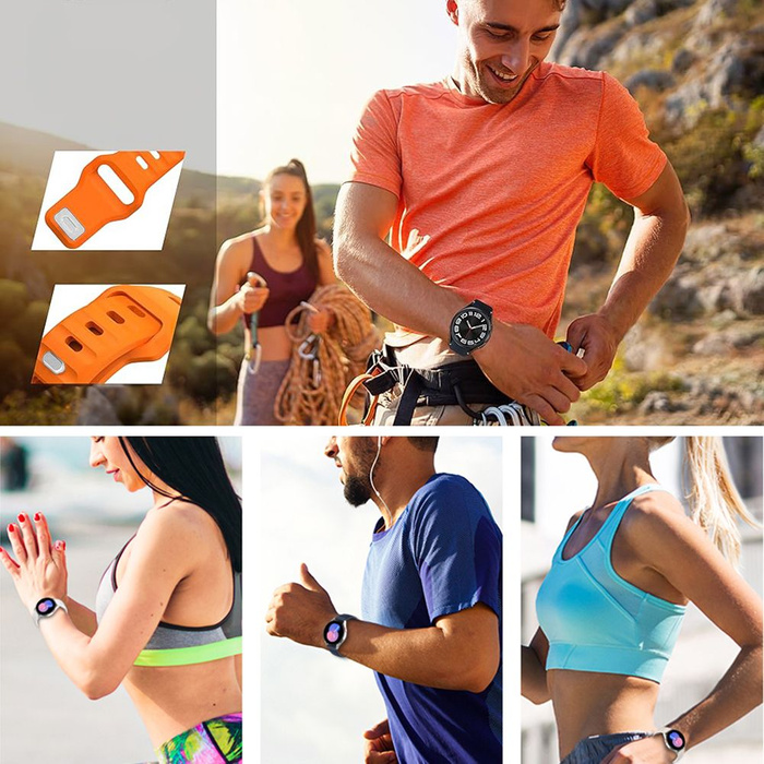 Óraszíj Tech-Protect Iconband Line Samsung Galaxy Watch 4 / 5 / 5 Pro (40 / 42 / 44 / 45 / 46 Mm) Starlight