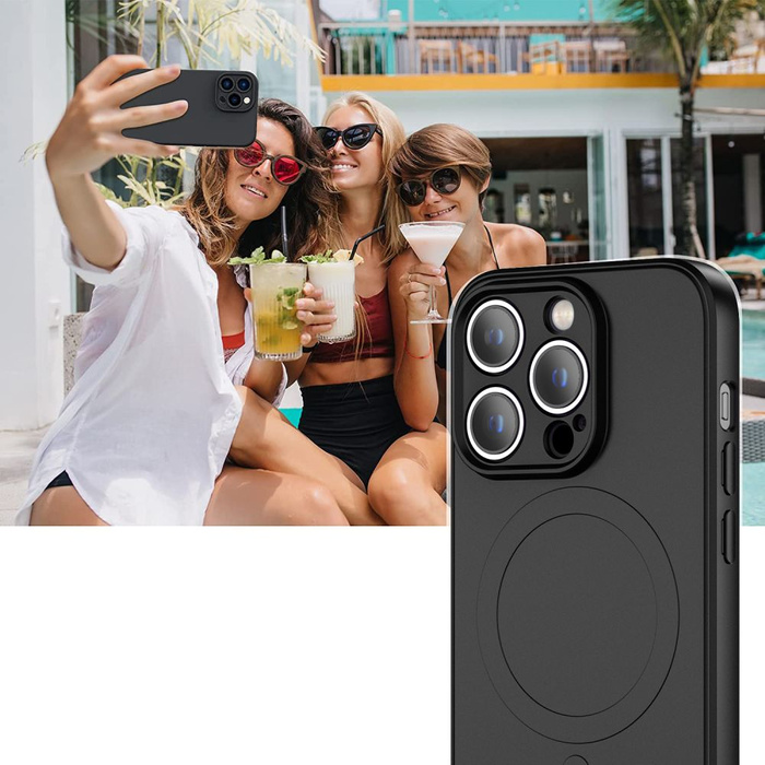 Puzdro TECH-PROTECT ICON MagSafe IPhone 13 BLACK