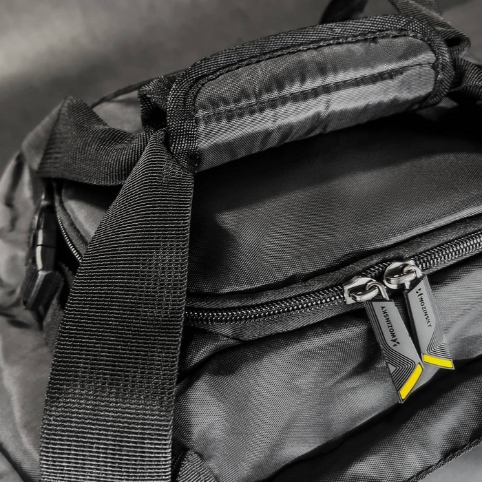 Wozinsky Borsa da Viaggio Sportiva Zaino Borsa da Bagaglio a Mano 40x20x25 cm per Aereo Nero (WSB-B01)