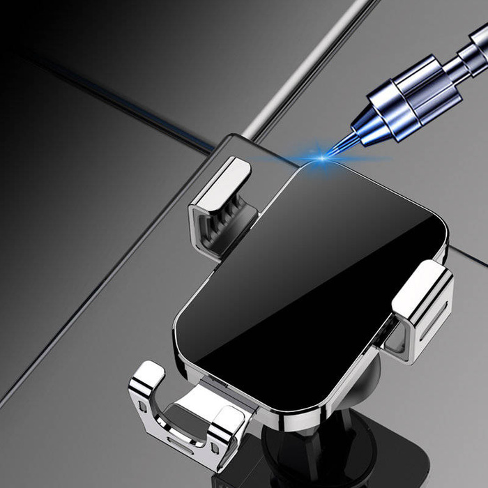 Supporto da auto per smartphone Gravity, bocchetta d&#39;aria blu (YC12)