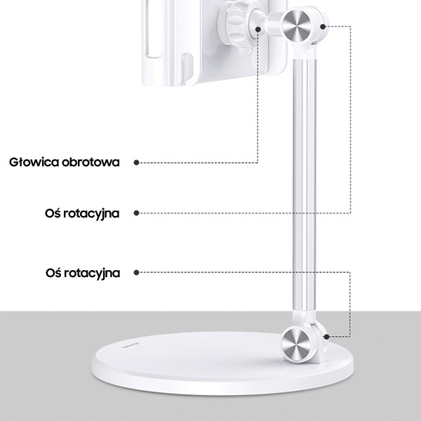 Holder Desk USAMS For Mobile phone Tablet US-ZJ057 White