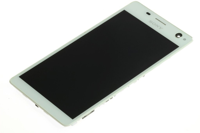 SONY Xperia C4 DISPLAY FEHÉR B fokozatú LCD Touch eredeti 
