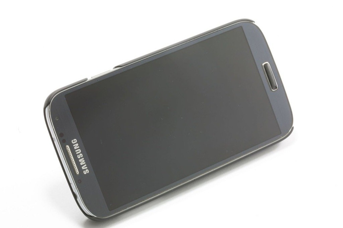 Pouzdro BUGATTI Cliponcover Samsung Galaxy S4 Black Elegant Cover