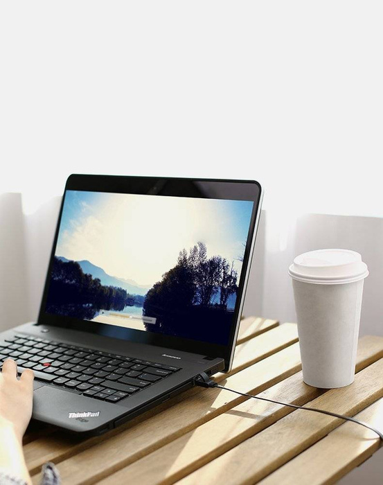 Ugreen Câble Plat Câble Réseau Internet Ethernet Patchcord RJ45 Cat 6 UTP 1000Mbps 3m Noir (NW101 50186)