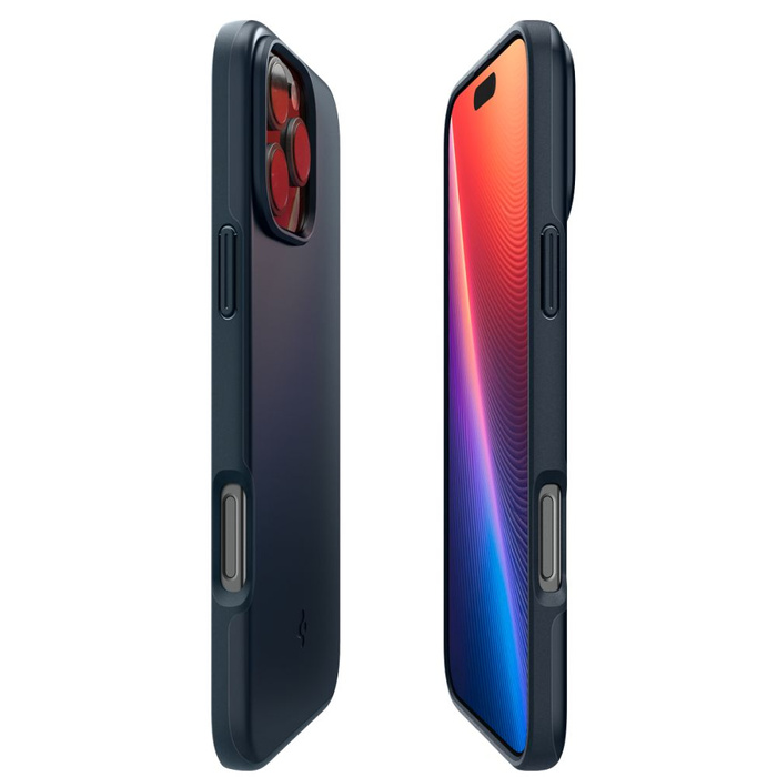 Spigen Thin Fit Mag MagSafe IPhone 16 ARDOISE MÉTALLIQUE PRO