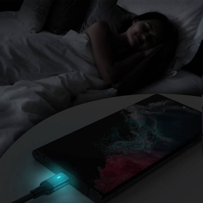 Câble USB Joyroom - USB C 3A pour charge rapide et transfert de données Série A10 1,2 m noir (S-UC027A10)