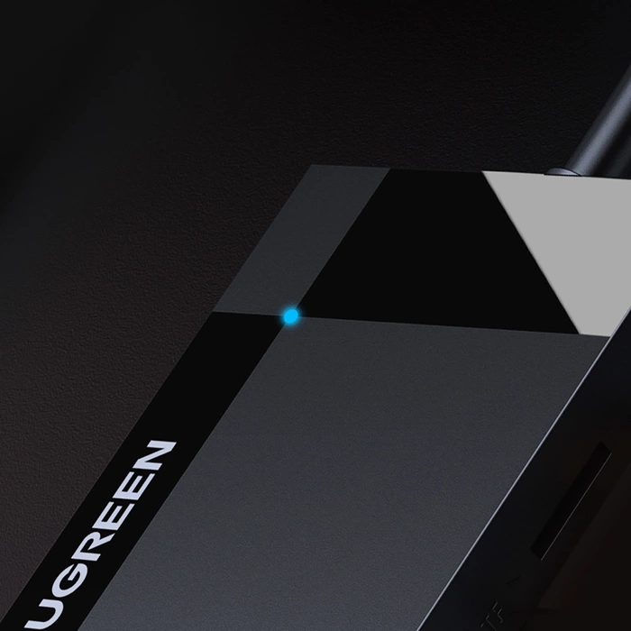 Lecteur de carte mémoire Ugreen USB 3.0 SD / micro SD / CF / MS noir (30231)