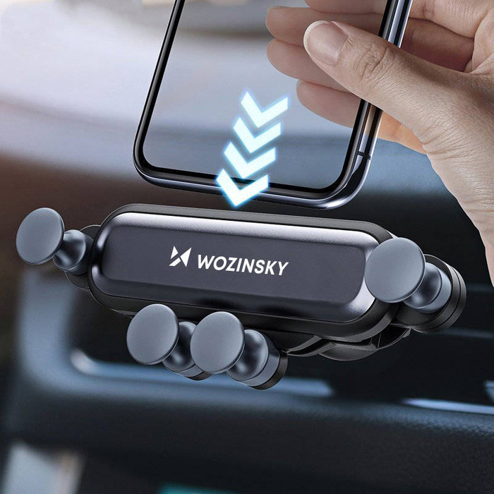 Wozinsky Gravity Car Mount Black (WCH-05)