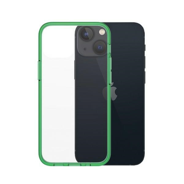 PanzerGlass ClearCase iPhone 13 Mini 5.4" Antibakteriell Militärische Qualität Lime 0329