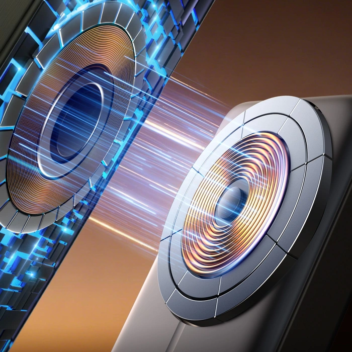 Powerbank Joyroom JR-PBM02 22,5W 10000mAh 3w1 indukcyjny magnetyczny kompatybilny z MagSafe z wbudowanym kablem - czarny