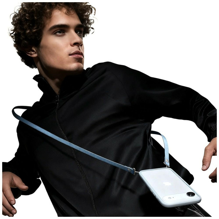 Smycz do telefonu Usams ZB360 1.08-2.08m jasnoniebieski