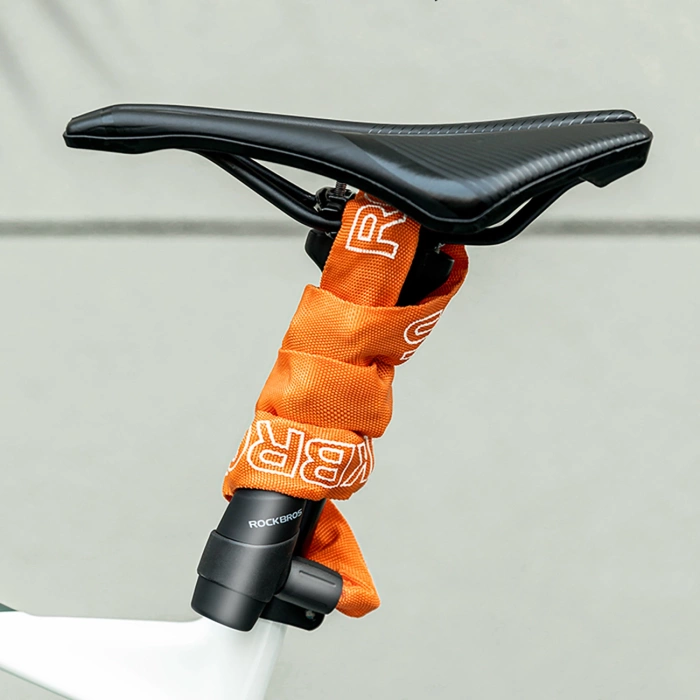 Lucchetto per bicicletta Rockbros 3230002001 con combinazione e chiave - nero