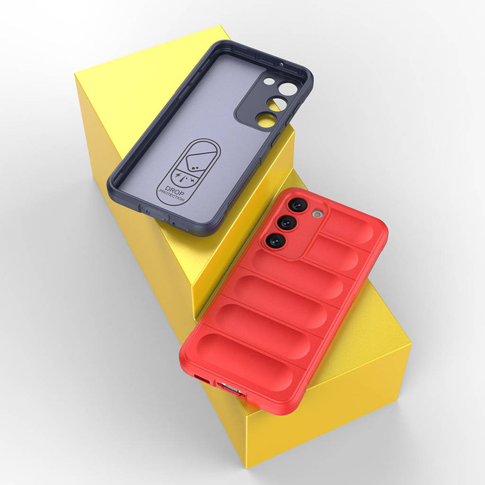 Obal Magic Shield Case obal pro Samsung Galaxy S23+ flexibilní pancéřový kryt červený Case