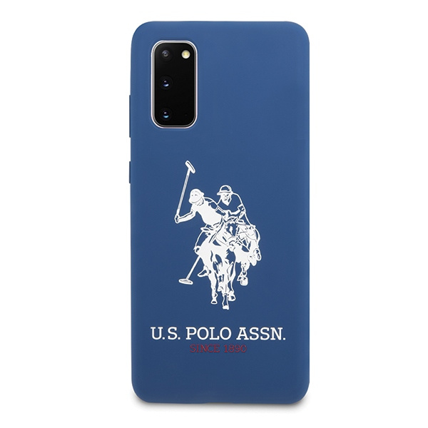 US POLO Samsung Galaxy S20 Silikon Sammlung Marineblau Hülle
