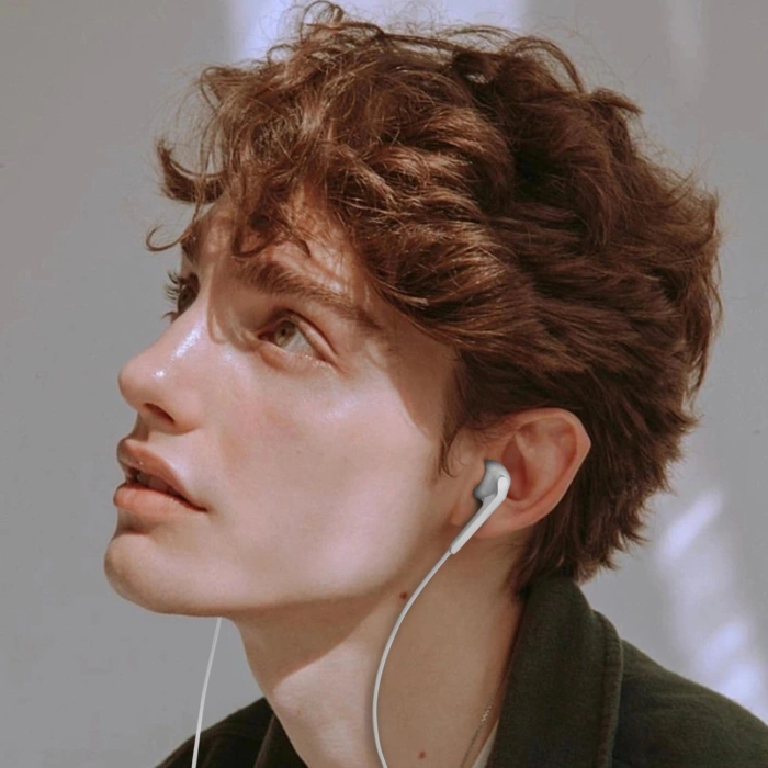 Dudao In-Ear-Kopfhörer mit USB-Typ-C-Anschluss weiß (X3C)