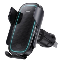 Wireless Charging Car Mount Baseus MilkyWay Pro 15W (black)