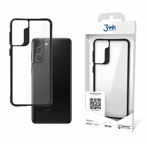 Case 3mk Samsung Galaxy S21 Plus 5G Satin Armor Case Military Grade Clear Case