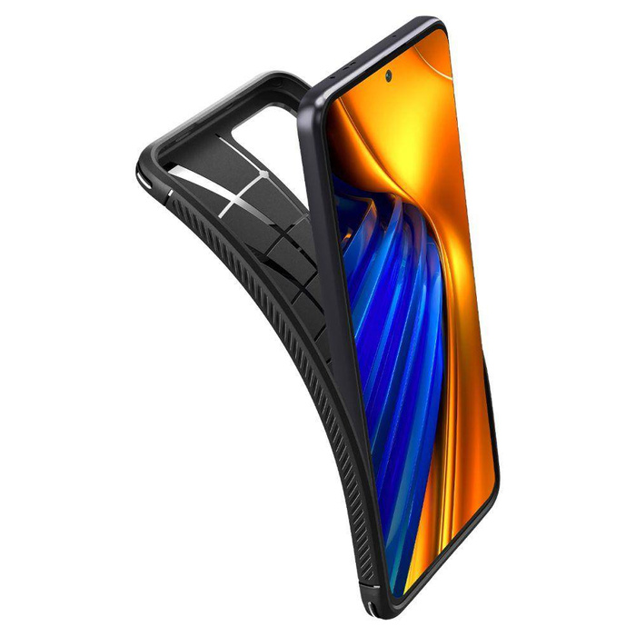 Spigen Rugged Armor XIAOMI POCO F4 MATTE SCHWARZ