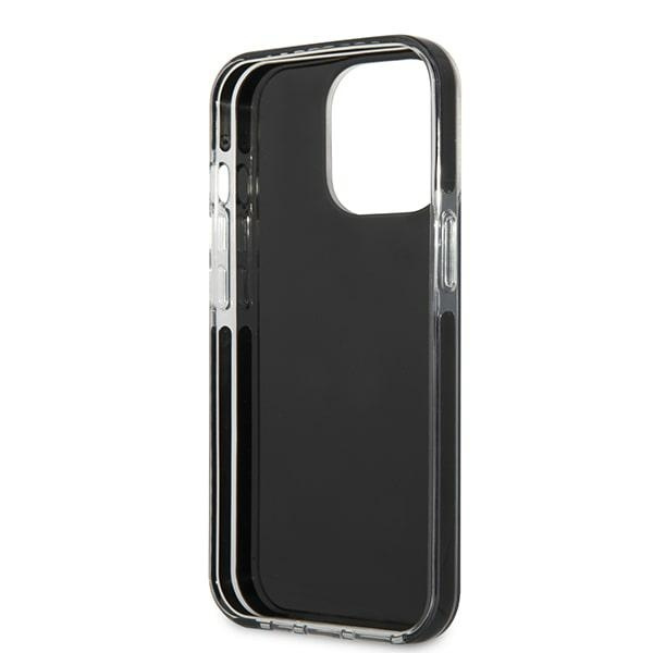 Karl Lagerfeld KLHCP13XTPE2TK iPhone 13 Pro Max 6.7" keménycase fekete/fekete Karl&Choupette Head