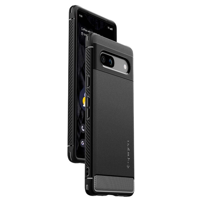 Funda Spigen Rugged Armor Google Pixel 7A MATTE Negro Case