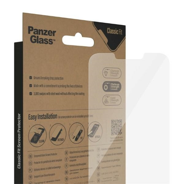 PanzerGlass Classic Fit iPhone 14 Plus / 13 Pro Max 6,7" Bildschirm Schutz Antibakteriell 2769