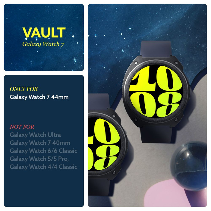 Caseology Galaxy Watch MATTE VOLTA SAMSUNG 7 (44 MM) NERO