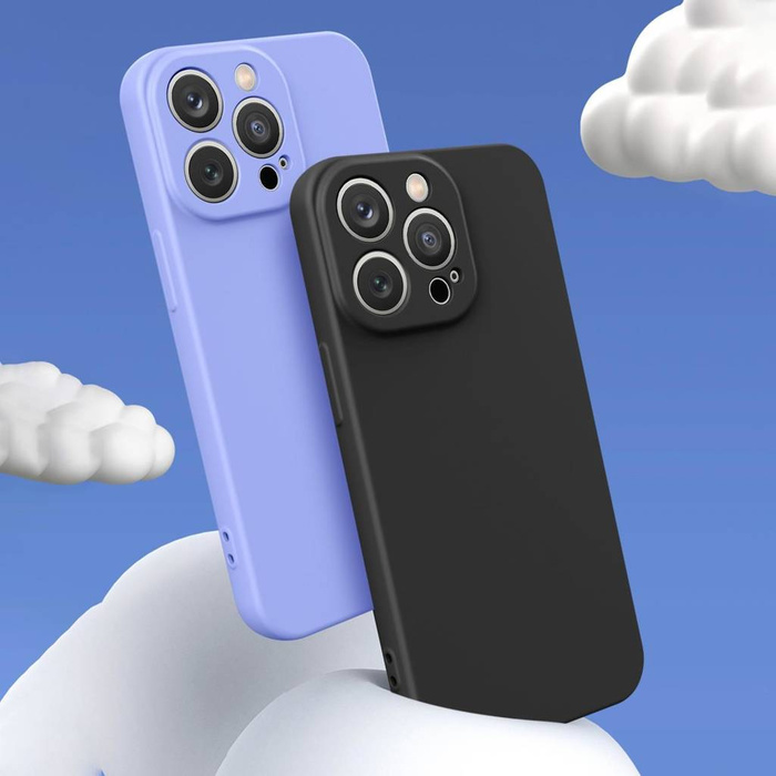 Coque en silicone pour Xiaomi Redmi Note 11 Pro 5G / 11 Pro / 11E Pro housse en silicone violet clair