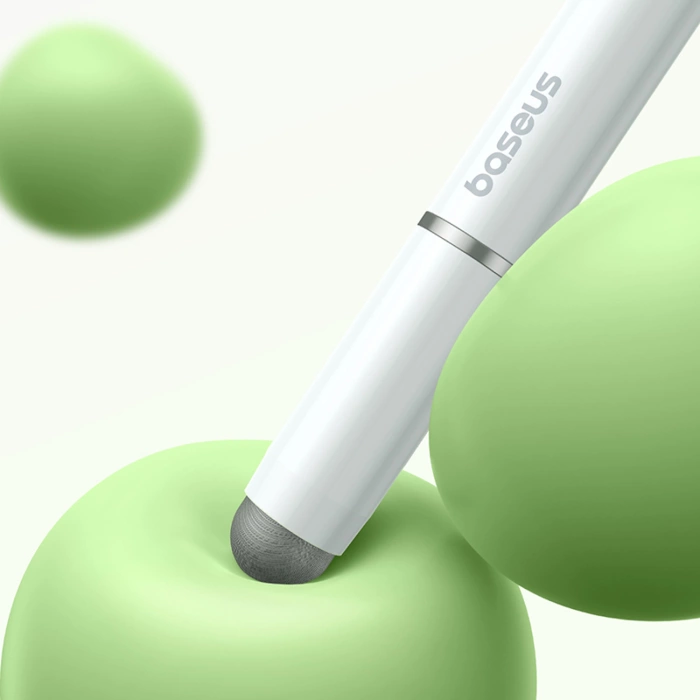 Baseus Smooth Writing III 3in1 Passiver Stylus - Nichtmagnetische Version - Weiß